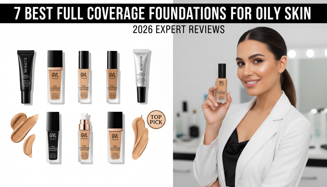 Best full coverage foundation for oily skin reviews 2026