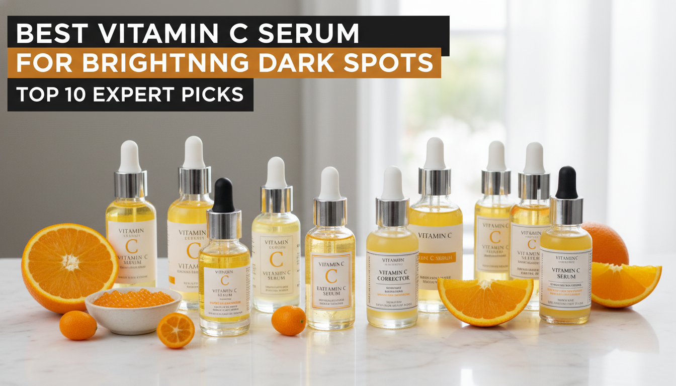 Best Vitamin C Serum for Brightening Dark Spots: Top 10 Expert Picks