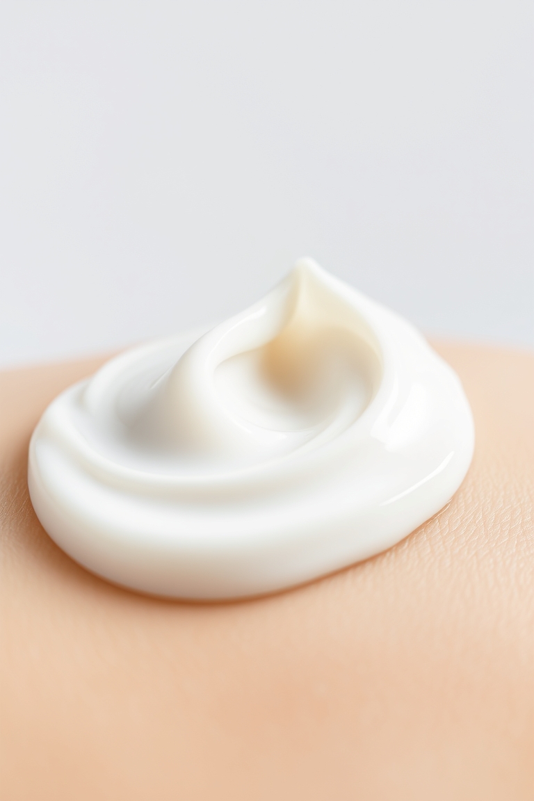Applying a matte sunscreen to achieve a shine-free finish