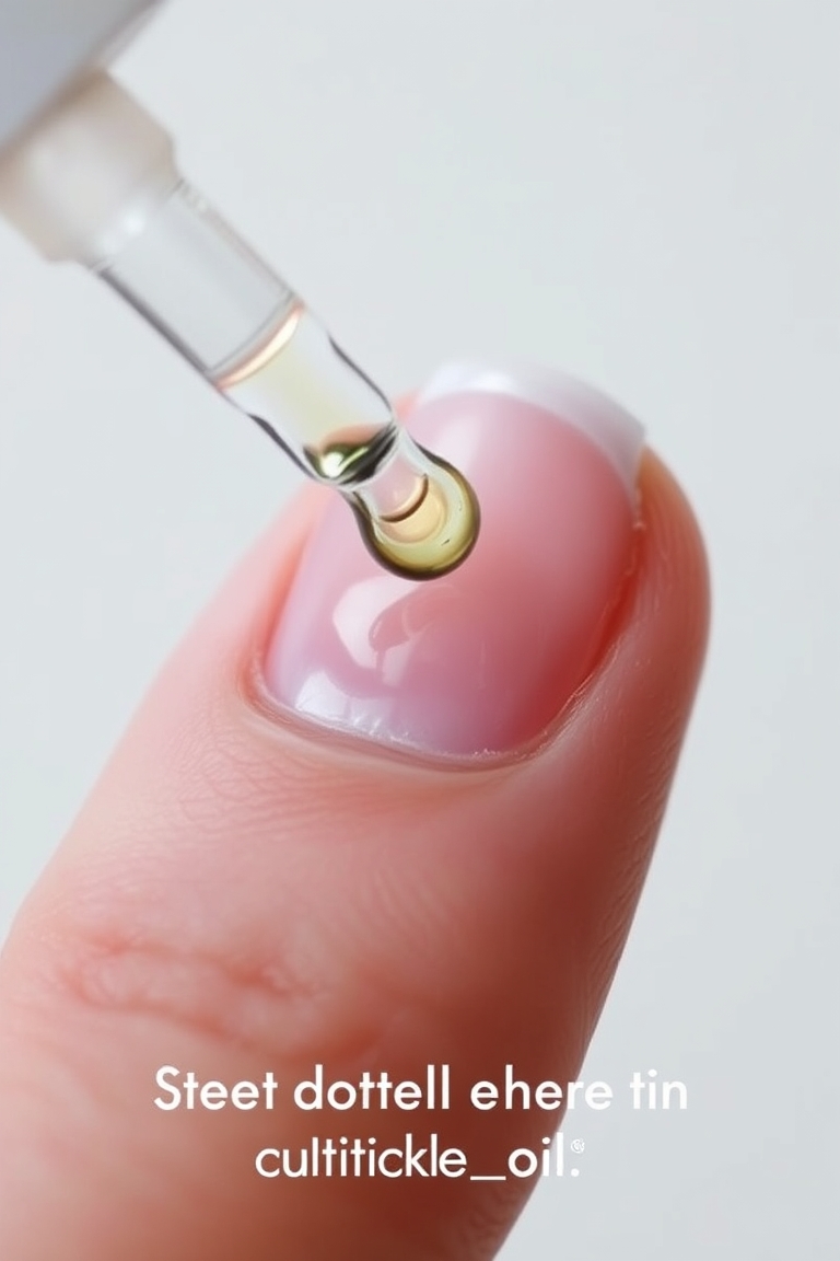 cuticle oil application for dry cuticles