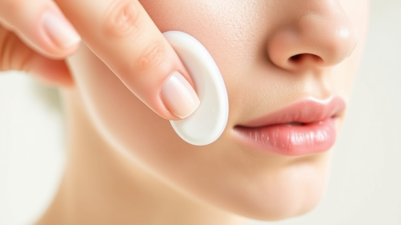 hydrating toner application step