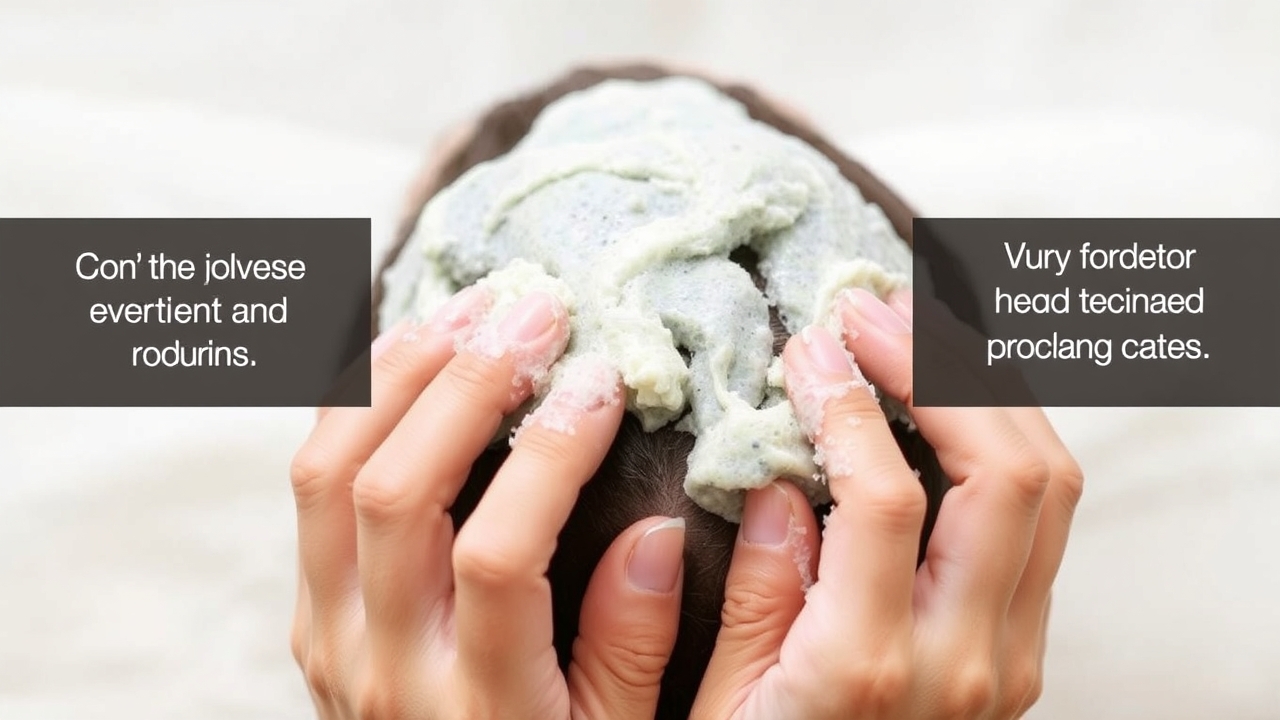 scalp exfoliator step