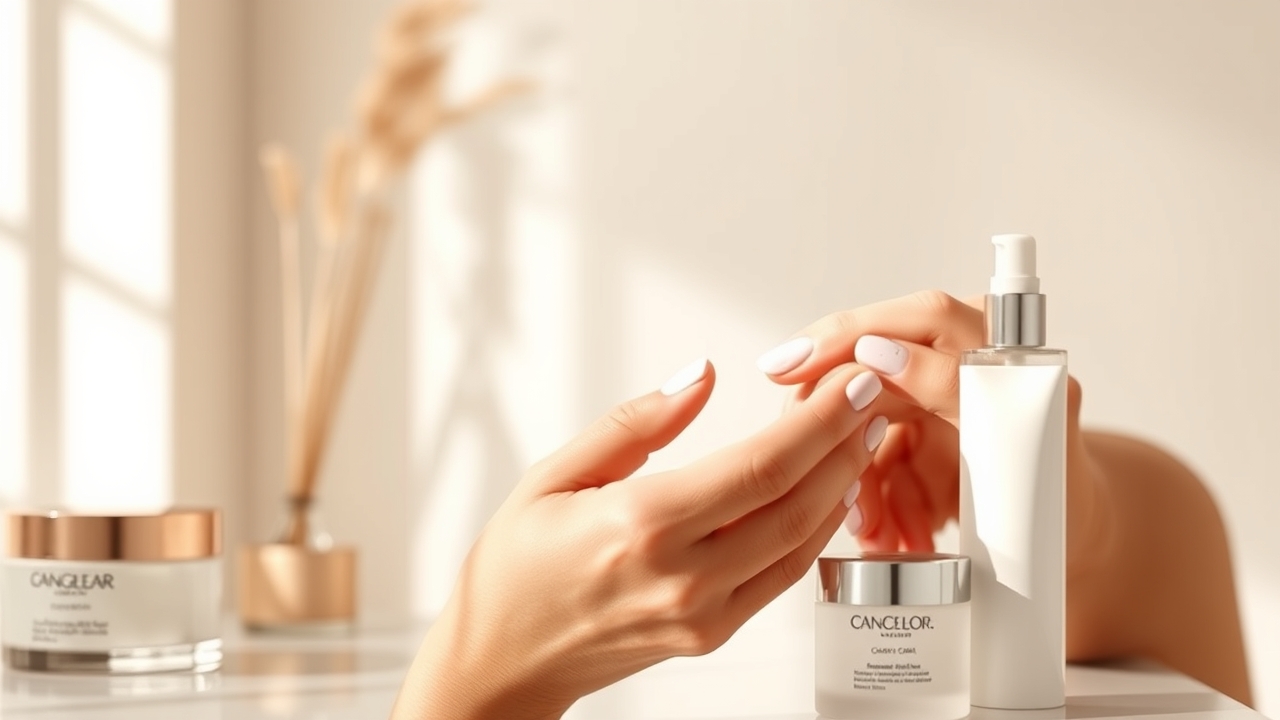 dry skin cream with gentle texture
