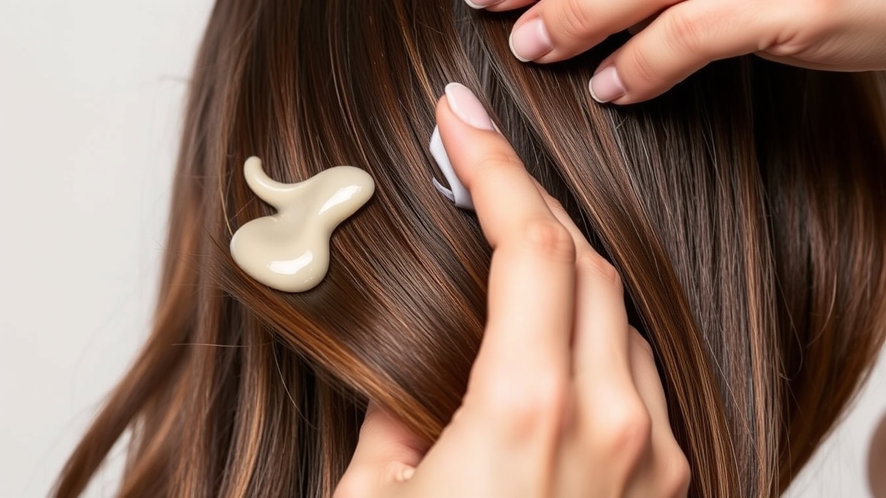 leave in conditioner smoothing effect